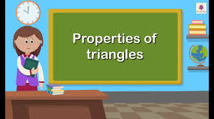 1. Properties of Triangles